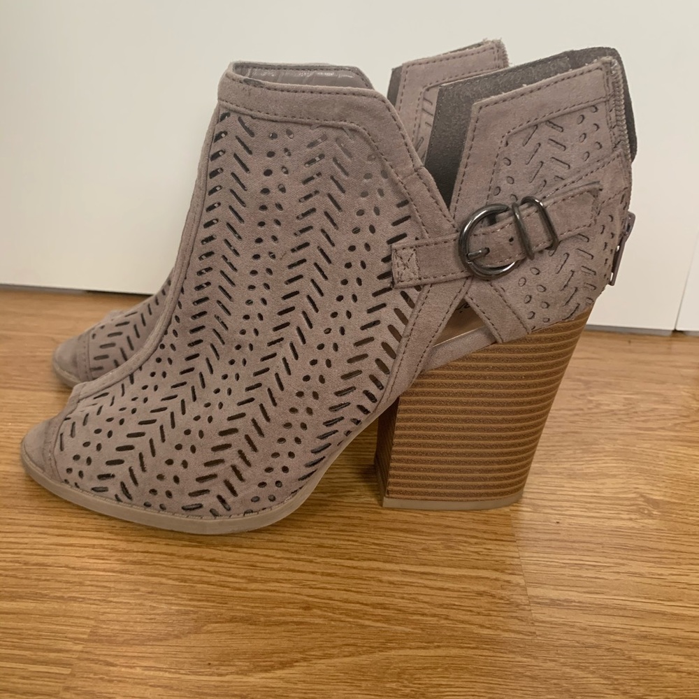 Taupe Booties